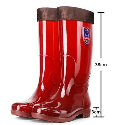 Heiß verkaufende wasserdichte Unisex-Regenstiefel Rutschfestes Schutzschuhwerk Damen