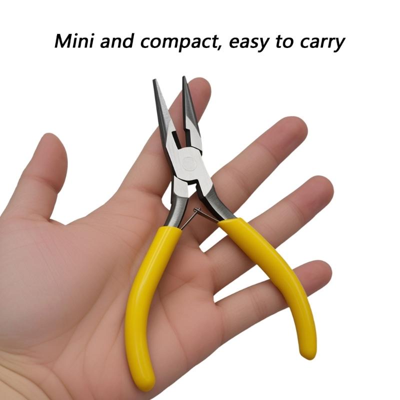 Jewelry Pliers Tool Needle Chain Round Nose Pliers for Jewelry Making Detailed Wire Shaping in Creative Projects
