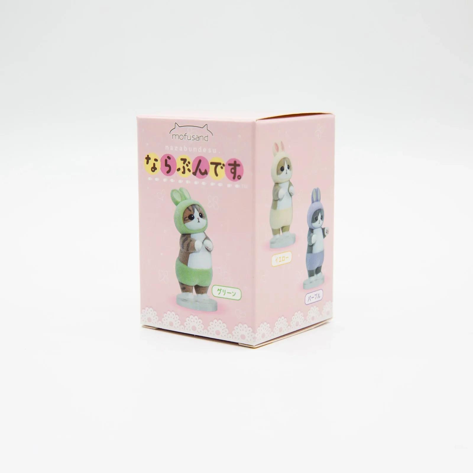 

Mofusand Флокированные Кошки Косплей Кролики Слепая Коробка Милая Фигурка Действия Котенок Кролик Кукла Игрушка Украшение Стола Детские Рождественские Подарки