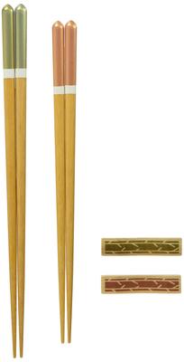 Ishida Made In Japan Gift Paulownia Box with Chopstick Rest Couple Chopsticks Slow Living 14 X X 27.5 2.5cm