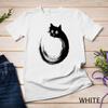 Cute Cat Zen Circle Meditation T-Shirt Unisex T-shirt 10