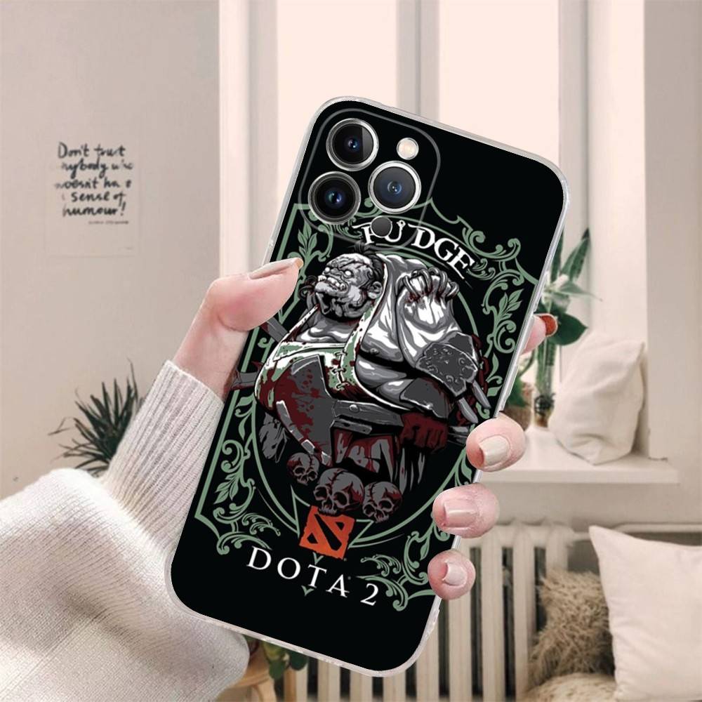 Game D-Dota 2 For IPhone 17 16 16e 15 14 13 12 11 Pro Max Mini Plus Phone Case