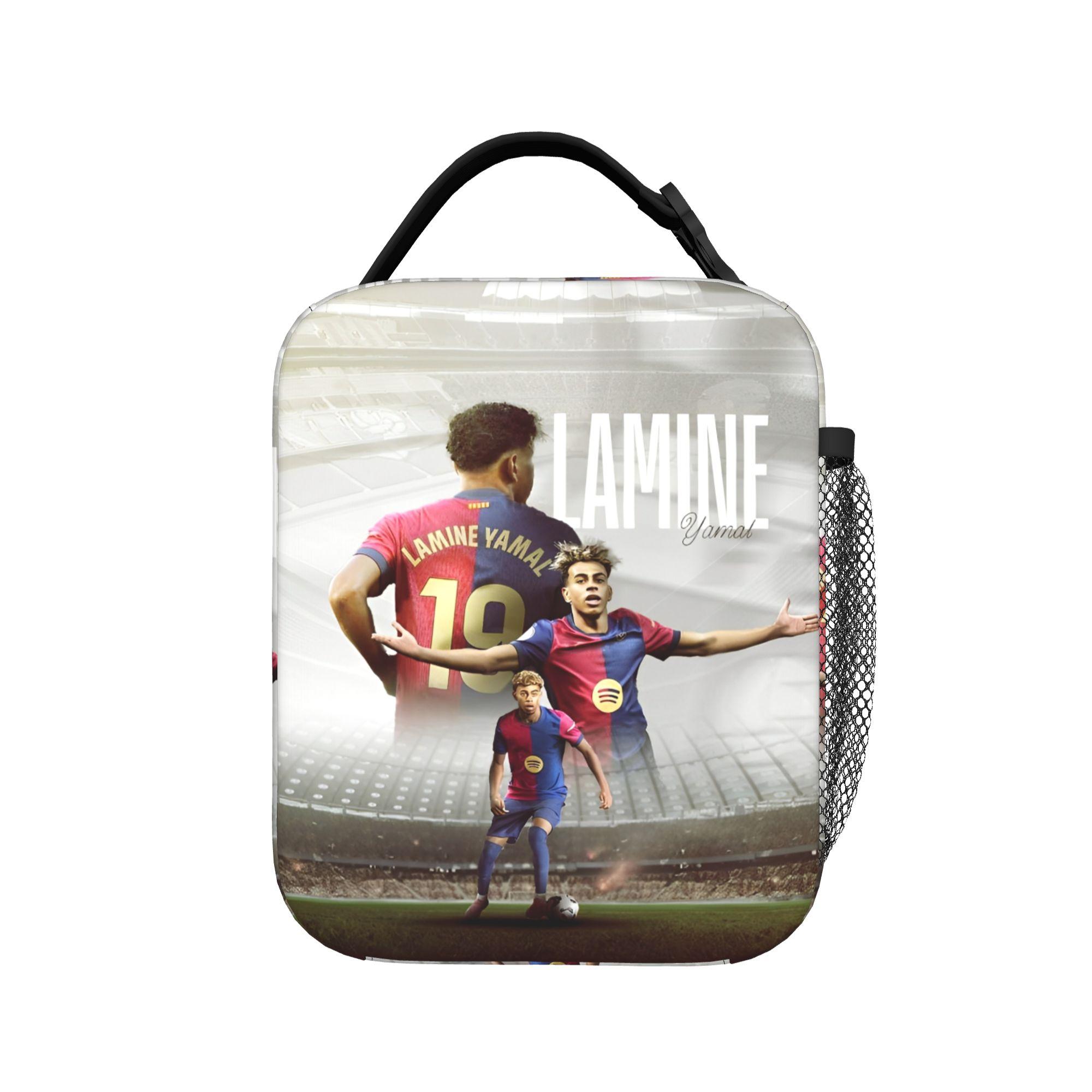 Lamine Y-Yamal Geïsoleerde Lunchtas Lekvrije Maaltijdcontainer Thermische Tas Draagtas Lunchbox School Buiten Voedselopbergzakken One Size