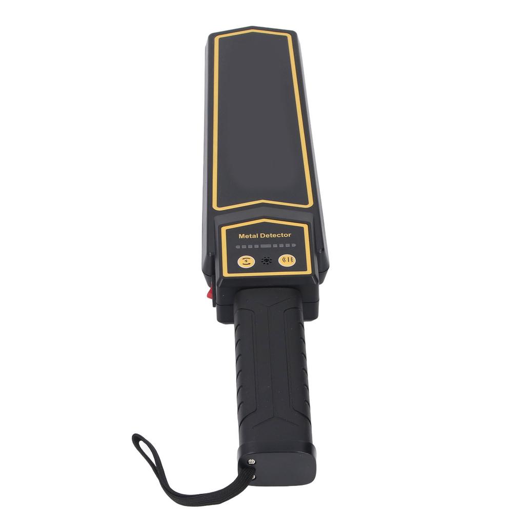 Handheld Metal Scanner High Sensitivity Visual Audible Rechargeable Metal Detector for Airports
