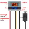 XH-W3005 Digital Humidity Controller 12V 24V 220V 10A Intelligent Hygrostat Switch with 1M Waterproof NTC Probe