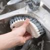 2Pcs Without Dead Corners Corner Brush Bendable Scrubber Cleaning Tool Tile Floor Cleaner  Bathroom
