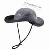 Adjustable Contrasting Color Bucket Hats Quick Drying Sun Protection Fishing Caps  Holiday