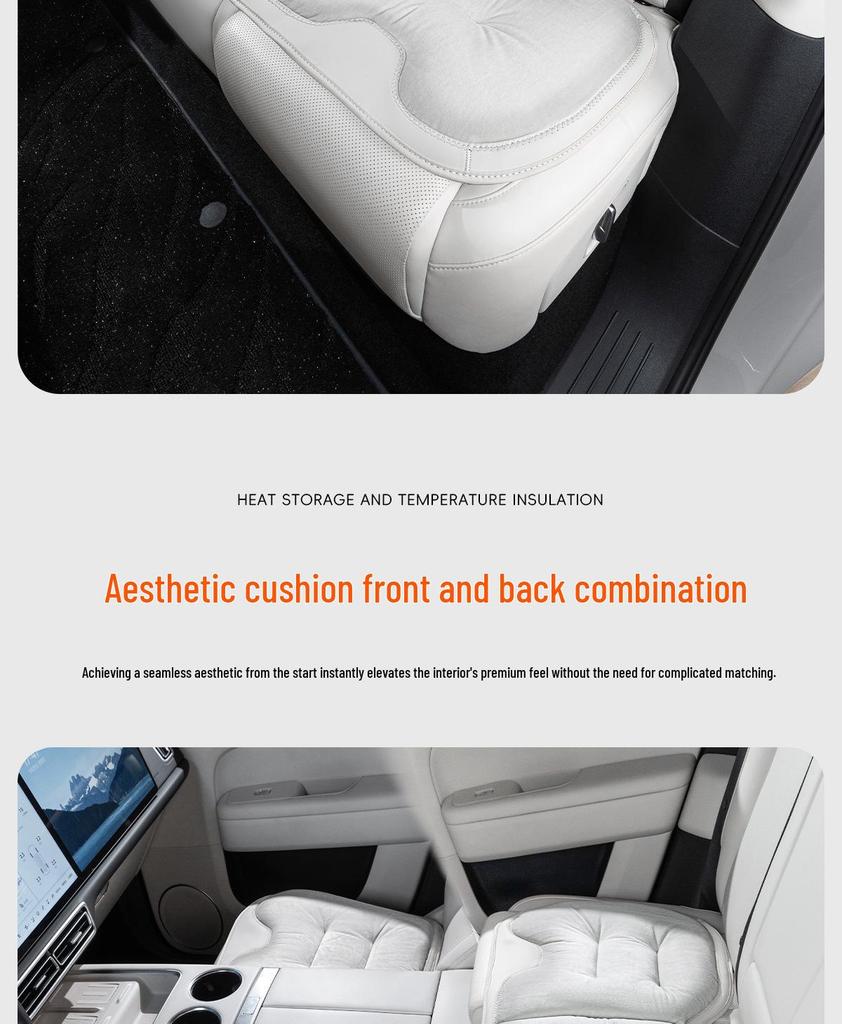 Winter Warm Flannel Seat Cushion for Geely Galaxy E5/L6/L7/E8 Starship 7