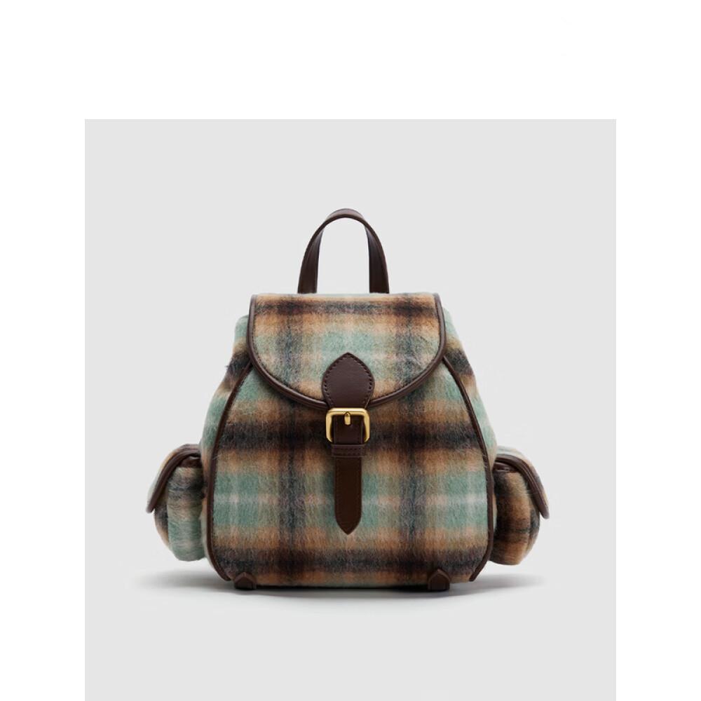 

2023 осень/зима, новый женский модный замшевый рюкзак в стиле ретро в студенческом стиле