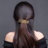 Moda Stop Vintage Klips do Włosów Kwadratowy Kształt Spinka Metalowe Wsuwki do Włosów Dla Kobiet Dama Nakrycie Głowy Akcesoria do Włosów