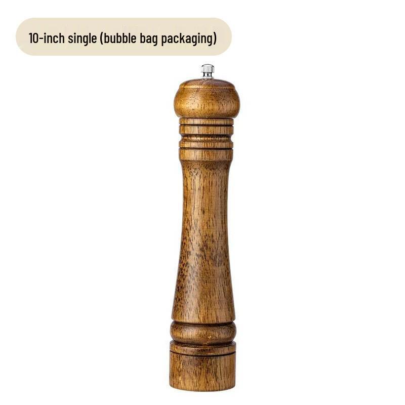 Manual Solid Wood Pepper Grinder with Ceramic Core