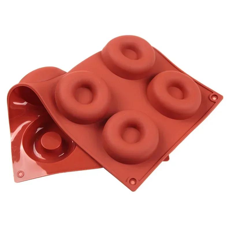 Cake Mold Silicone DIY Donut Maker Non-Stick Baking Pastry Cookie Chocolate Mold Muffin Cake Mould Dessert Decorating Tools