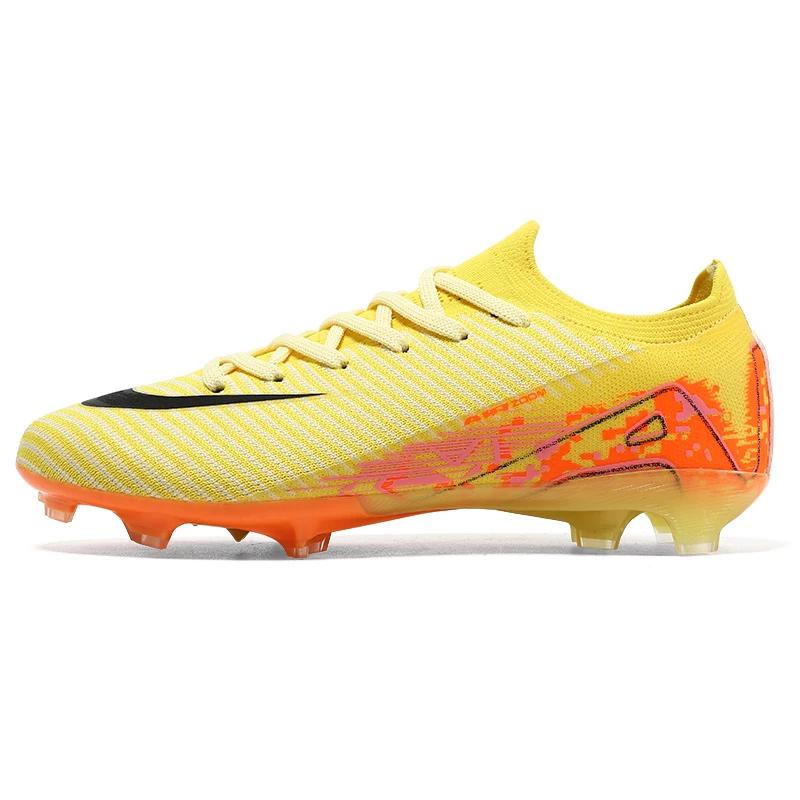 New Men Football Shoes Society Cleats Women Soccer Shoes TF/FG Professional Football Field Boots Indoor Sneaker Non Slip Match