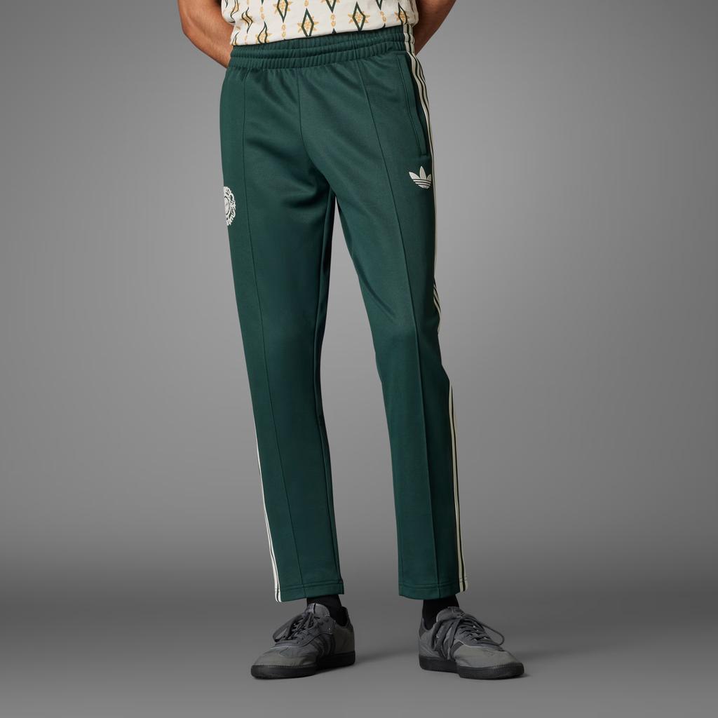 Adidas Originals Comfortable Slim Fit Knitted Sports Pants Men Bottoms Green IT4124