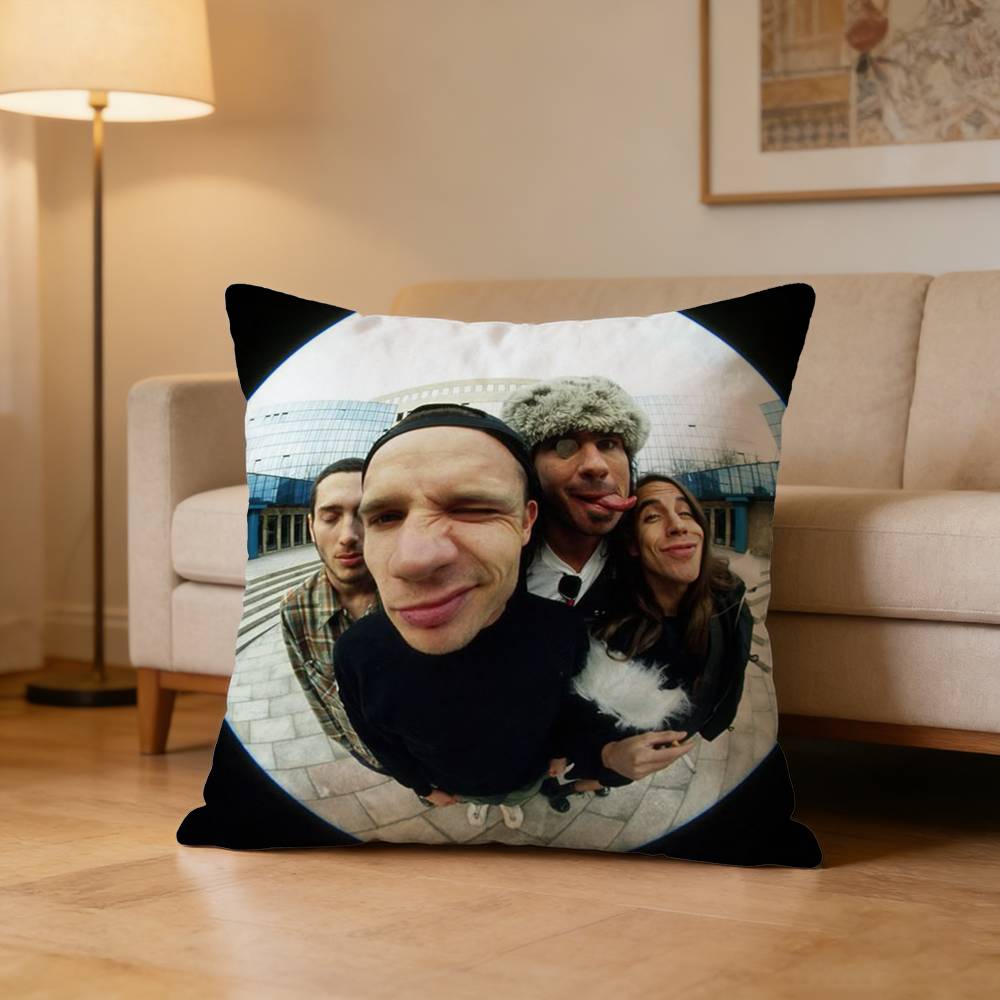 R-Red Hot Chili Peppers Band Pillow Case Cushion Cover Throw Pillow Case For Car Sofa