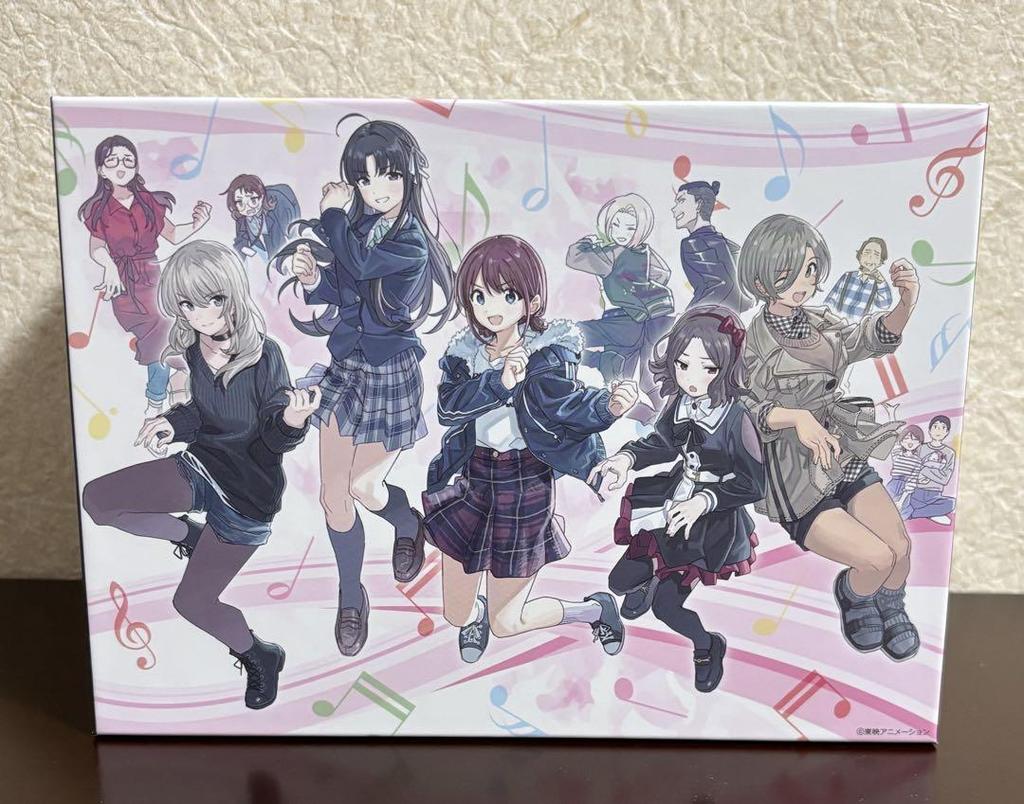 [USED] Girls Band Cry Blu-ray Deluxe Limited Edition All 7 Volumes Storage Box and Bonus Included