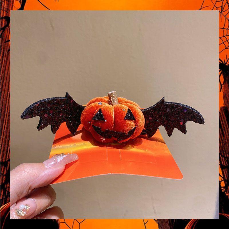 Halloween Headwear, Witch Hat, Hair Clip Party, Pumpkin Headwear, Girls' Fun and Funny Hair Accessories