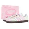 Originals SAMBA OG Frühling Brief Abriebfest Niedrig geschnitten Deutsche Armee Sneaker Unisex Rosa Grün B75806(team2201-)
