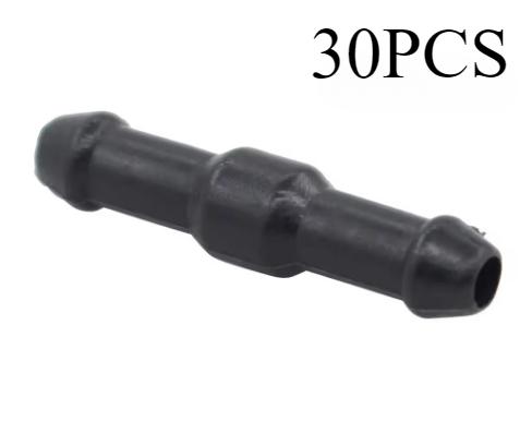 

Universal Car Windshield Washer Nozzle Sprayer with Hose Connector Kit High Pressure Auto Dual Holes Water Spray Car Accessories