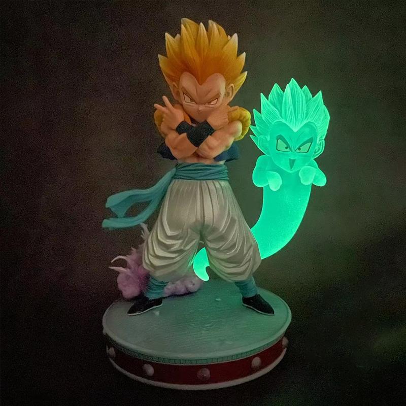 Drogan Boll Z Gotenks Ssj3 Figure Super Saiyan 3 Gotenks Action Figures 25cm Pvc Statue Collection Model Toys For Children Gifts