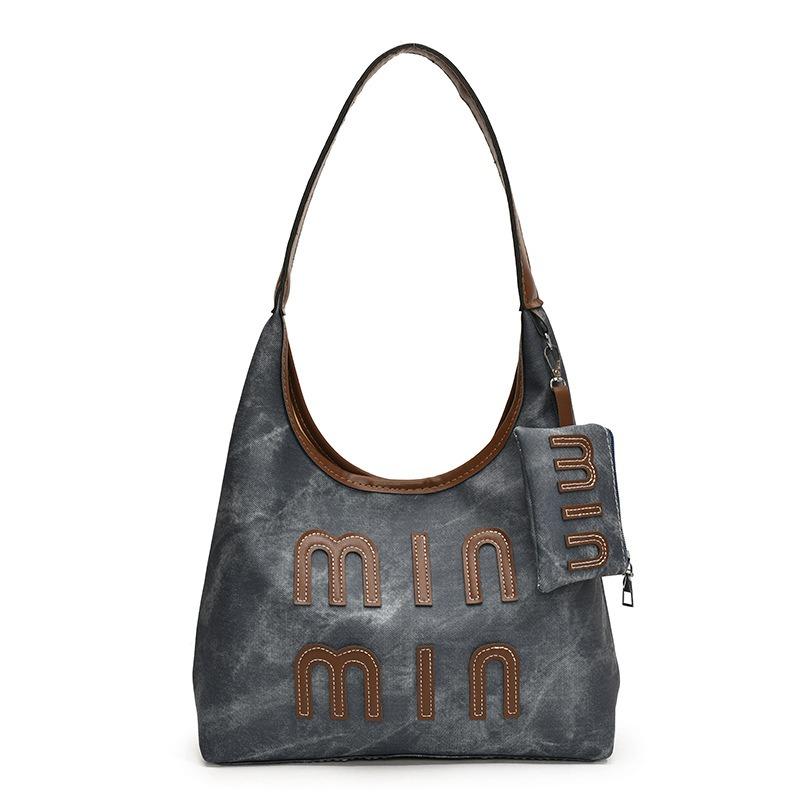 New Autumn Personalized and Beautiful Fashion Casual Retro Large-capacity Bag Women's Shoulder Messenger Bag Tote Bag