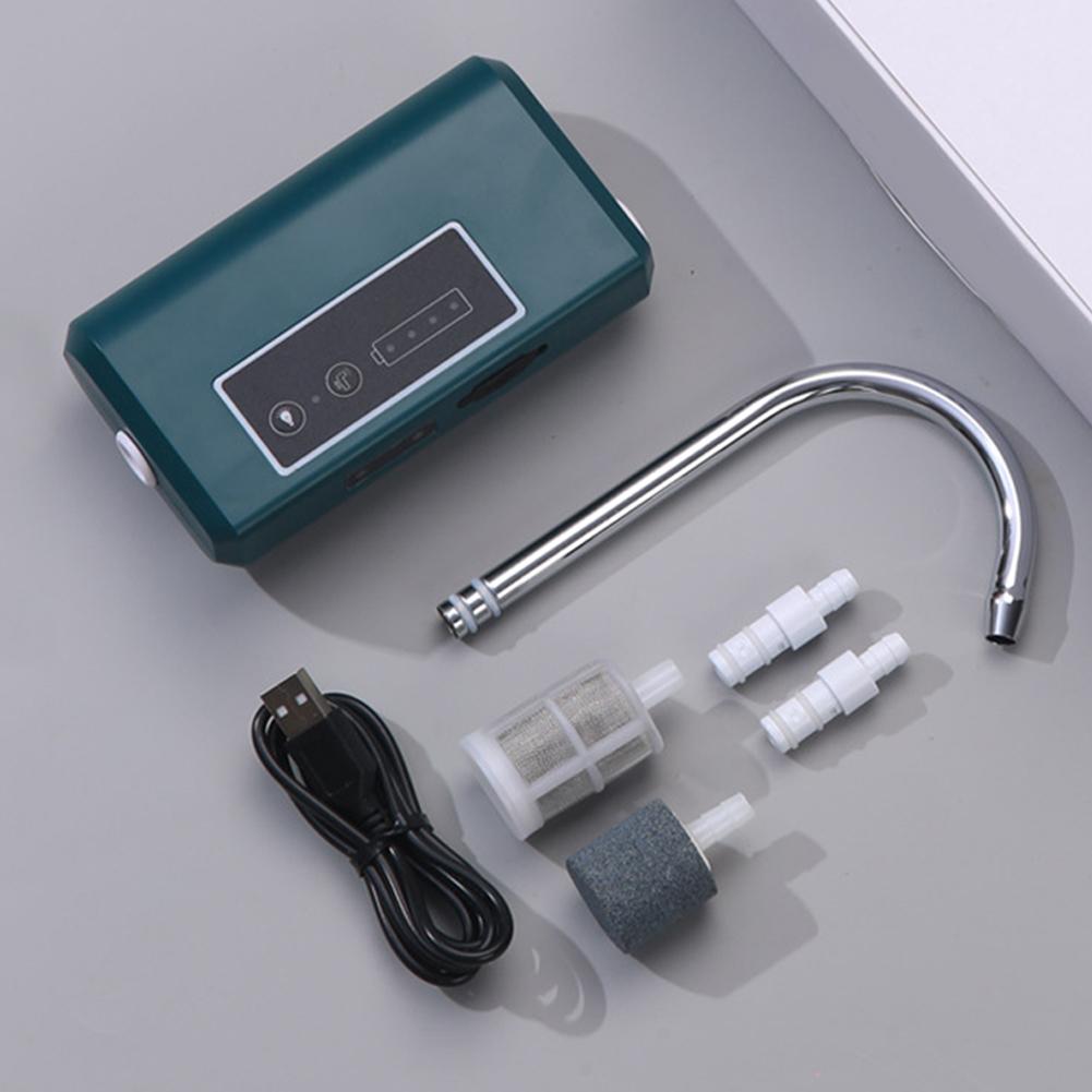 Intelligent Sensor Luftare Vattenpump Multifunktionell Vattenautomat Syresättningspump Automatisk Vattenpump Fiskeutrustning