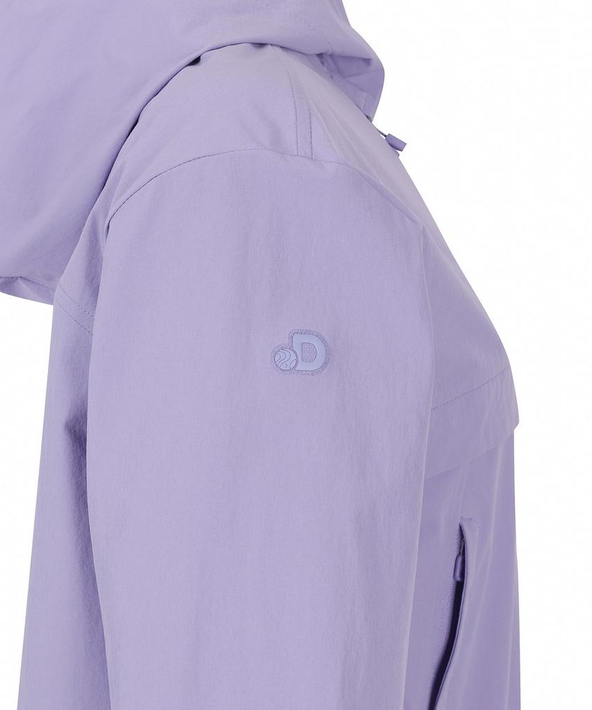 Discovery Expedition Women'S Freshvent Lightweight Woven Training Hooded Anorak (L.Violet)