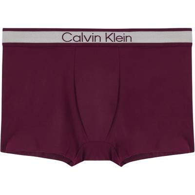 Comfortable Minimalist Moisture-Wicking Letter Underwear Men Underwear Purple Red NB4089-POK