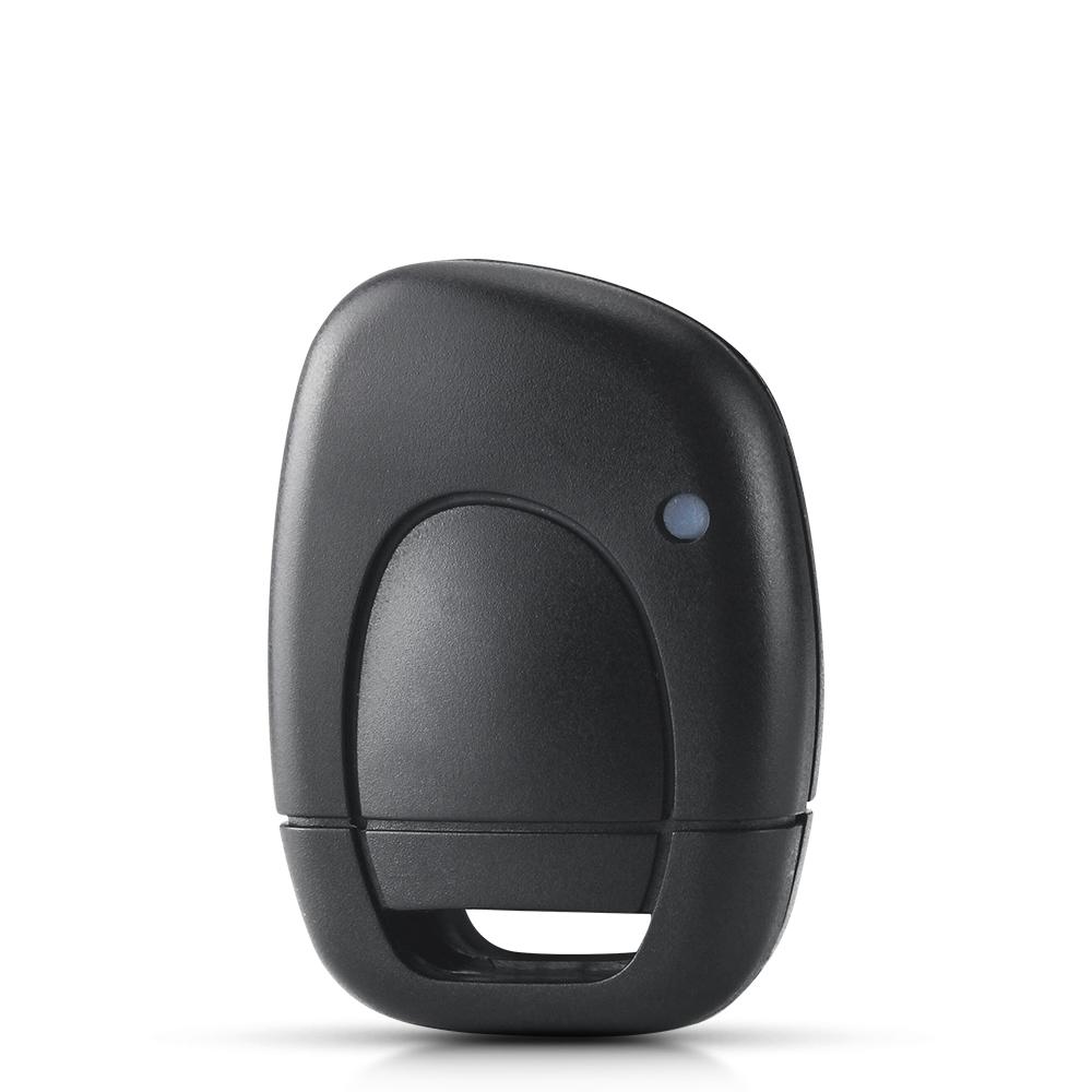 KEYYOU 1 Button Car Remote Key Shell Fob Case Cover For Renault Twingo Clio Kangoo Master NO Chip Uncut Blade Keyless Entry