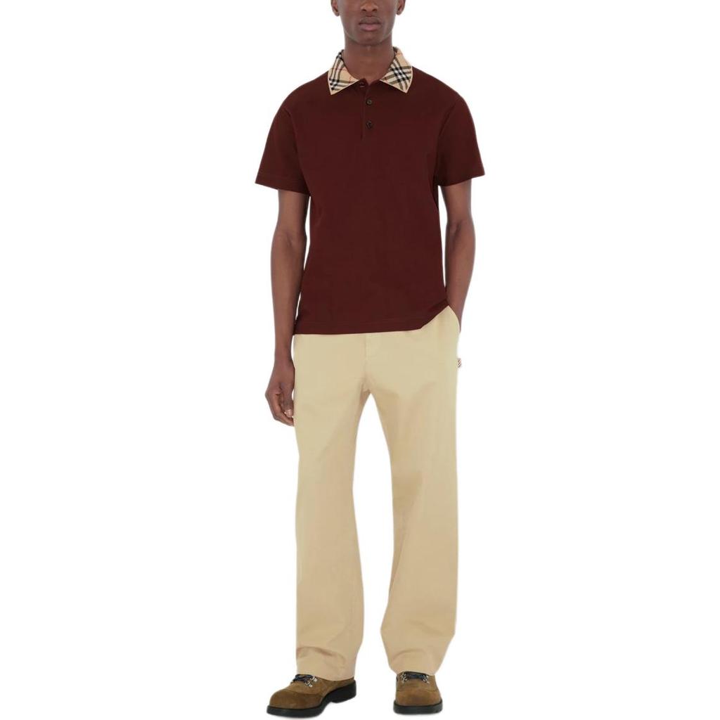 Burberry SS25 Polo Shirt Men's Red 81109451