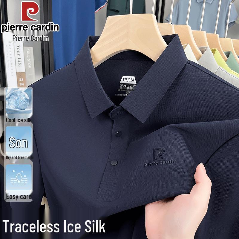 Pierre Cardin Men's Ice Silk Polo Shirt