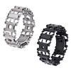 1PC Portable Multifunction Repair Bracelet Stainless Steel Universal 29 In 1 Multi Tool Bracelets