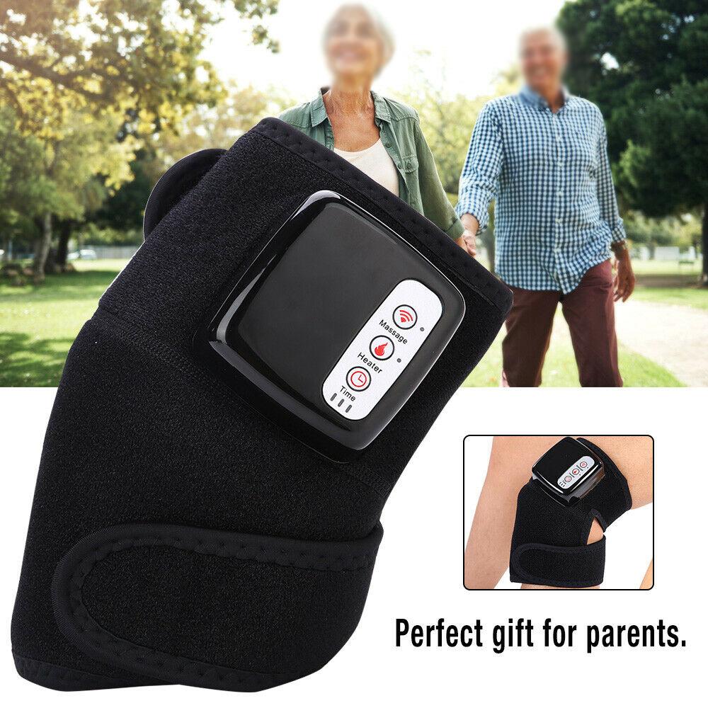 Buy Pdtoweb Electric Heating Vibration Knee Joint Brace Therapy Legs Massager at