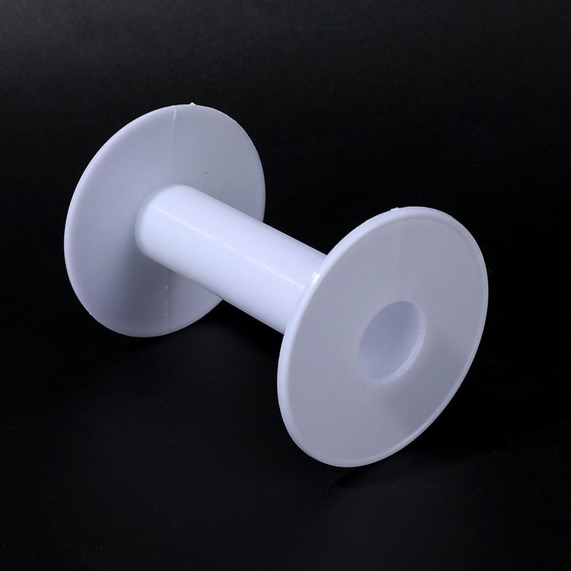 White I-wheel Plastic Reel Reel Reel Empty Reel DIY90 Yard Spool Packaging Spool Accessories