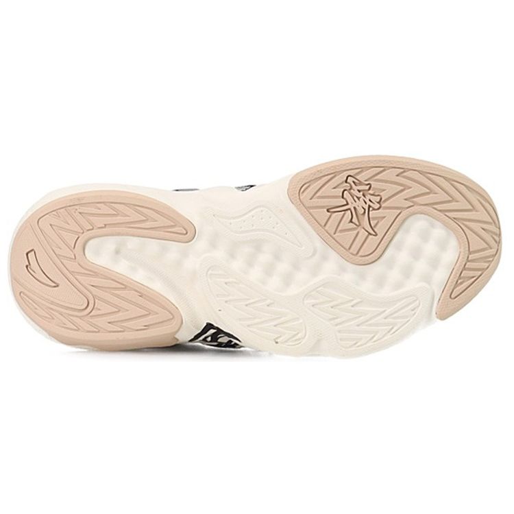 Anta Badass Weifeng 2 Fleece Shock Absorbing Non-Slip Wear-Resistant Warm Mid-Top Sports Casual Shoes Women sneaker White Gray 122148901-4