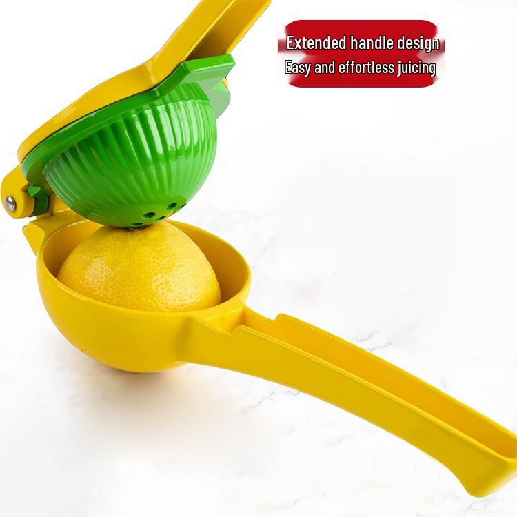 Manual Aluminum Alloy Two-in-One Lemon and Fruit Juicer