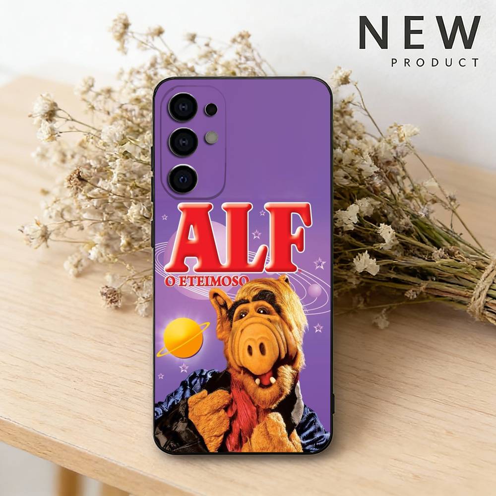 TV A-ALF  Phone Case For Samsung S26,25,24,23,22,21,20,30,Ultra,Plus,Fe,Lite Black Shell