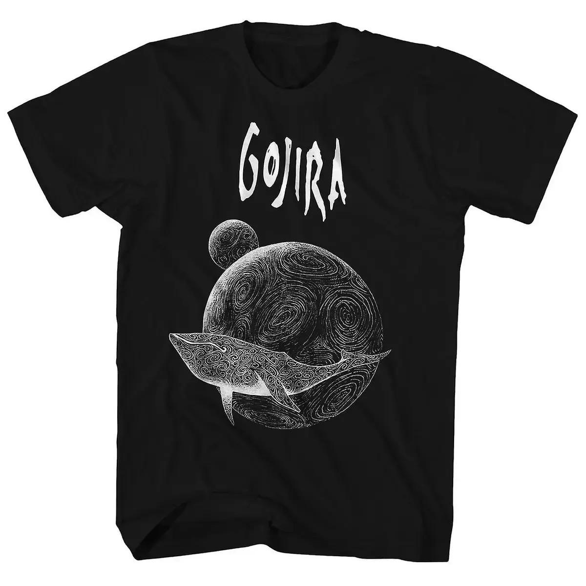 

Футболка Gojira Band Space, черная, хлопок, унисекс M