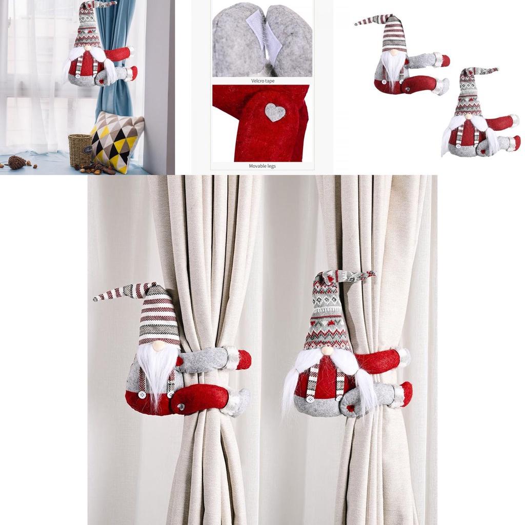 Adorable 1ps Christmas Gnome Plush Santa Doll