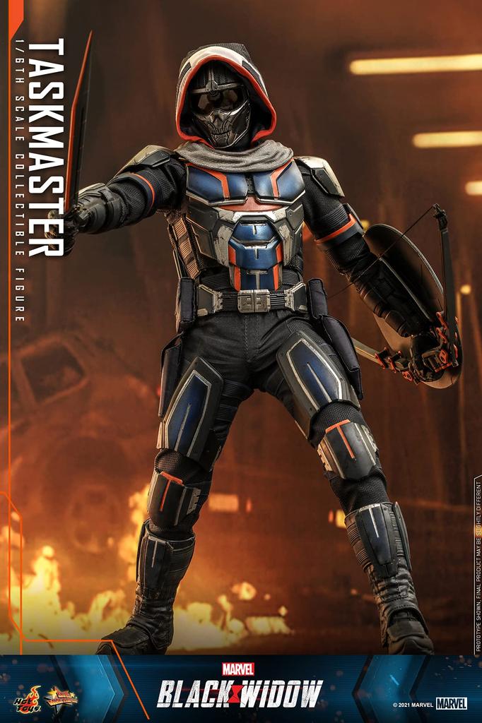 Movie Masterpiece Black Widow Taskmaster Scale Figure Black 1/6