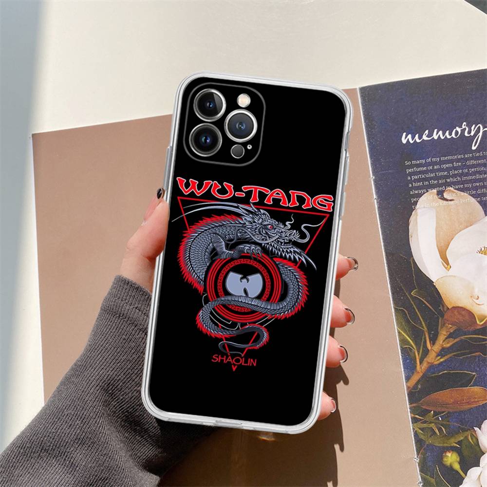 

W-wu T-tang Clan Hip-hop Music Group Fit For IPhone 16 15 Promax Phone Case IPhone 14 11 12 High End 13 Pro Silicone iPhone 12pro max