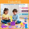 Mattoncini Gelatinosi per Bambini con Assemblaggio Fai-da-te e Divertimento per Alleviare lo Stress