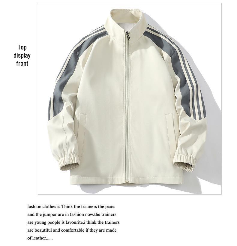 Herren 2023 Frühling/Herbst Lässiges Sportjacken-Set mit trendiger langer Hose