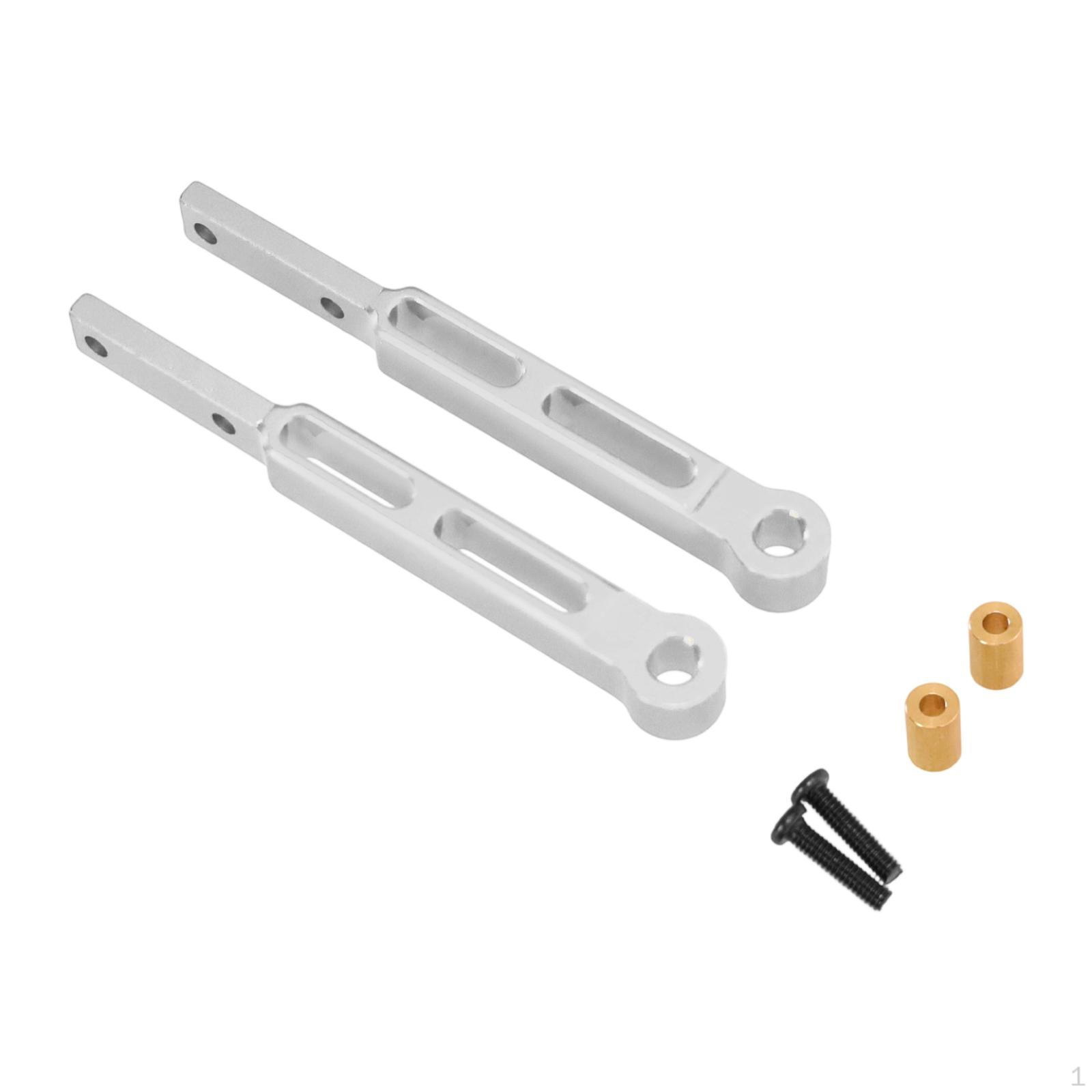 

1/12 Chassis Components And Suspension Links for RC Truck MN82S срібний