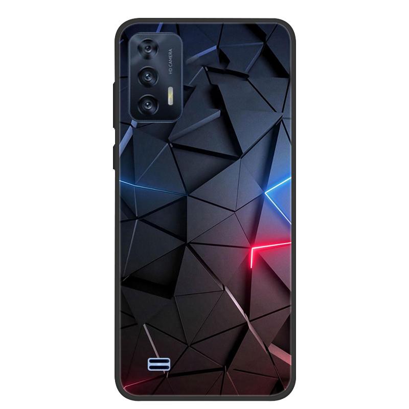 

For OUKITEL C31 Case Butterfly Painted Soft Black Silicone Bumper Phone Cover for Oukitel C31 C 31 OukitelC31 Case Coque Fundas Oukitel C31