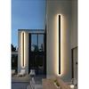 Modern Waterproof outdoor Long Strip LED wall lamps IP65 Aluminum Wall Light Garden porch Sconce Lights 110V 220V wall washer