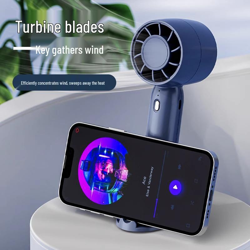 Portable Silent USB Mini Fan: Handheld & Desktop Use