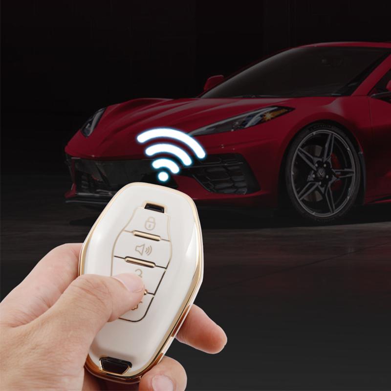 Soft Tpu Car Remote Key Case Cover Shell Holder Auto Keychain Protector For Chery Jetour X70 X90 X95 Plus Accessories