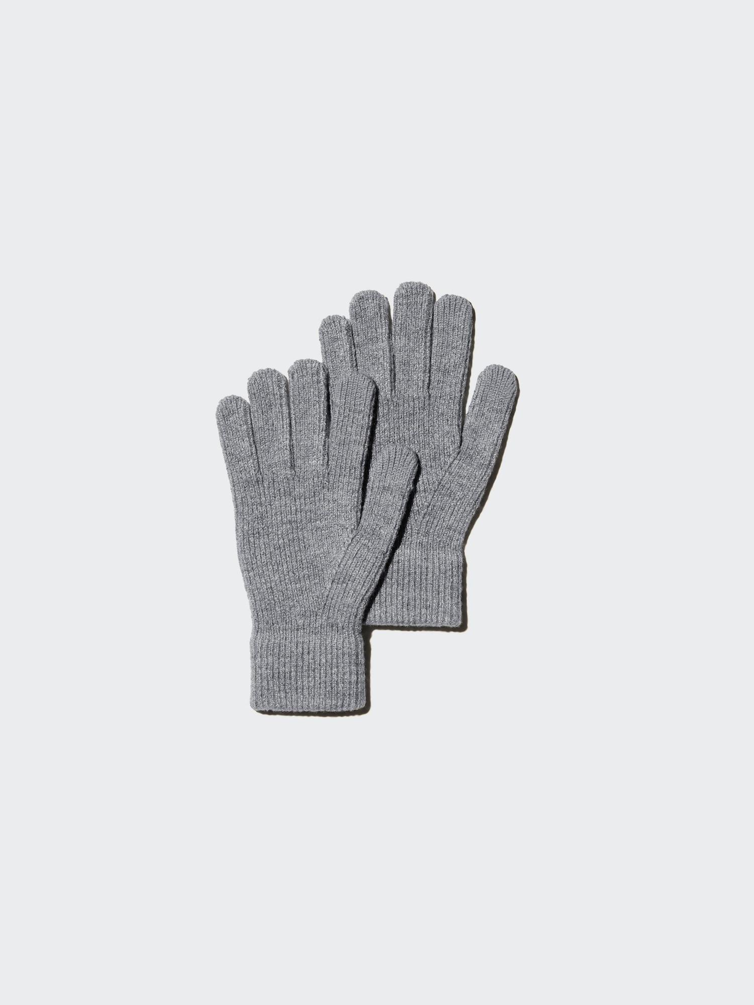 

Вязаные перчатки Uniqlo Heat Tech 05 GRAY/UNISEX M
