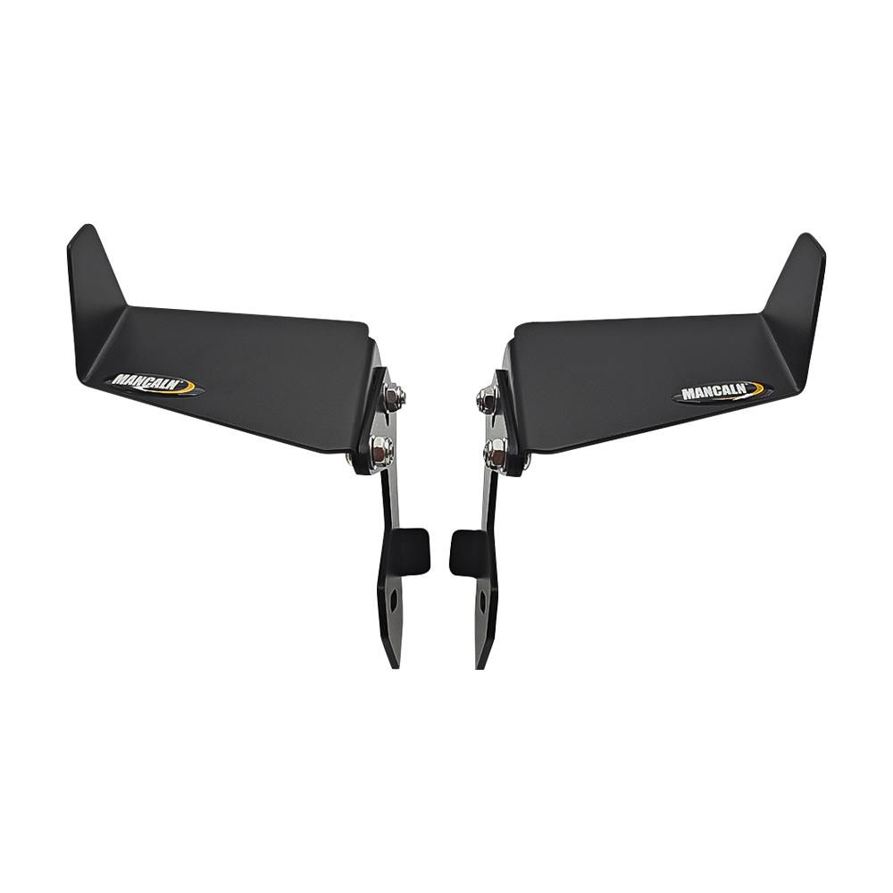 For YAMAHA XMAX300 XMAX250 front fender adjustable front fixed wing aerodynamics wing new spoiler Winglet 2023 2024 чёрный